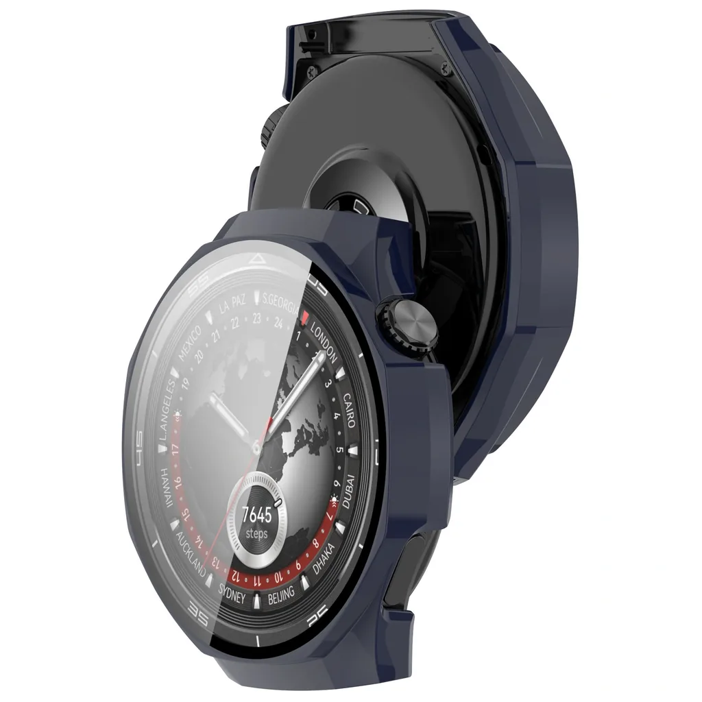 Kryt Bizon Case+Glass Watch Huawei Watch GT 5 Pro 46 mm blue