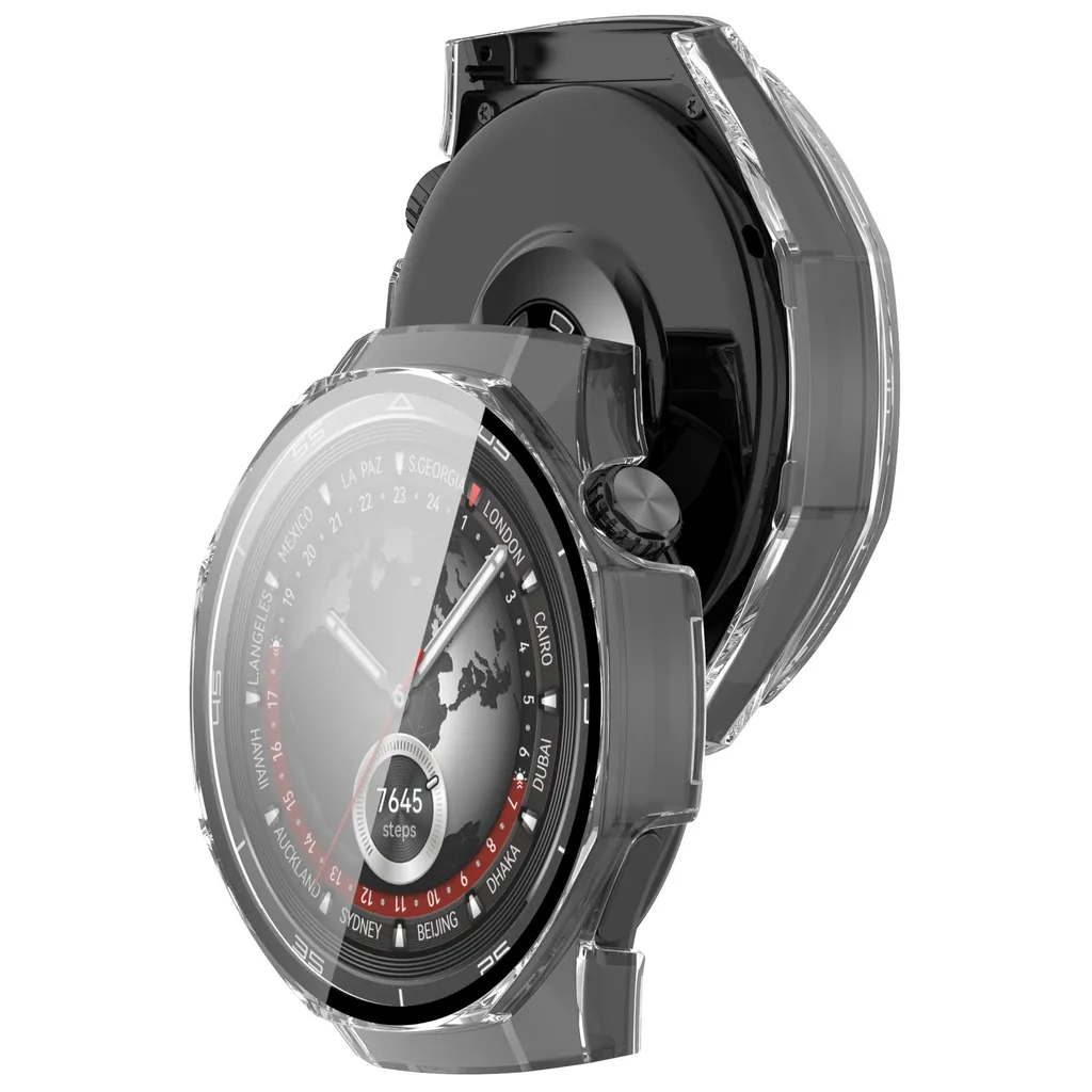 Kryt Bizon Case+Glass Watch Huawei Watch GT 5 Pro 46 mm clear