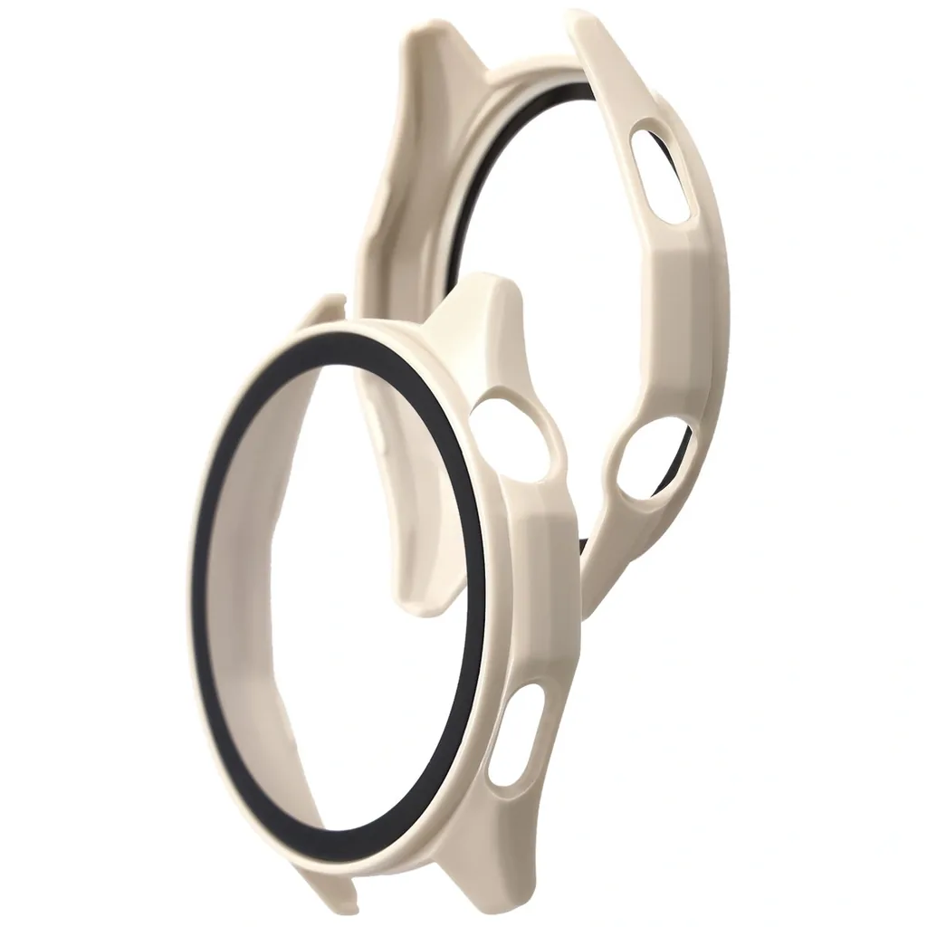 Kryt Bizon Case+Glass Watch Huawei Watch GT6 46mm beige