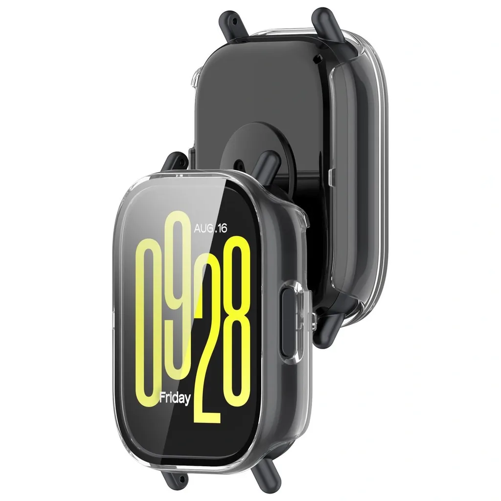 Kryt Bizon Case+Glass Watch Xiaomi Redmi Watch 5 Active clear