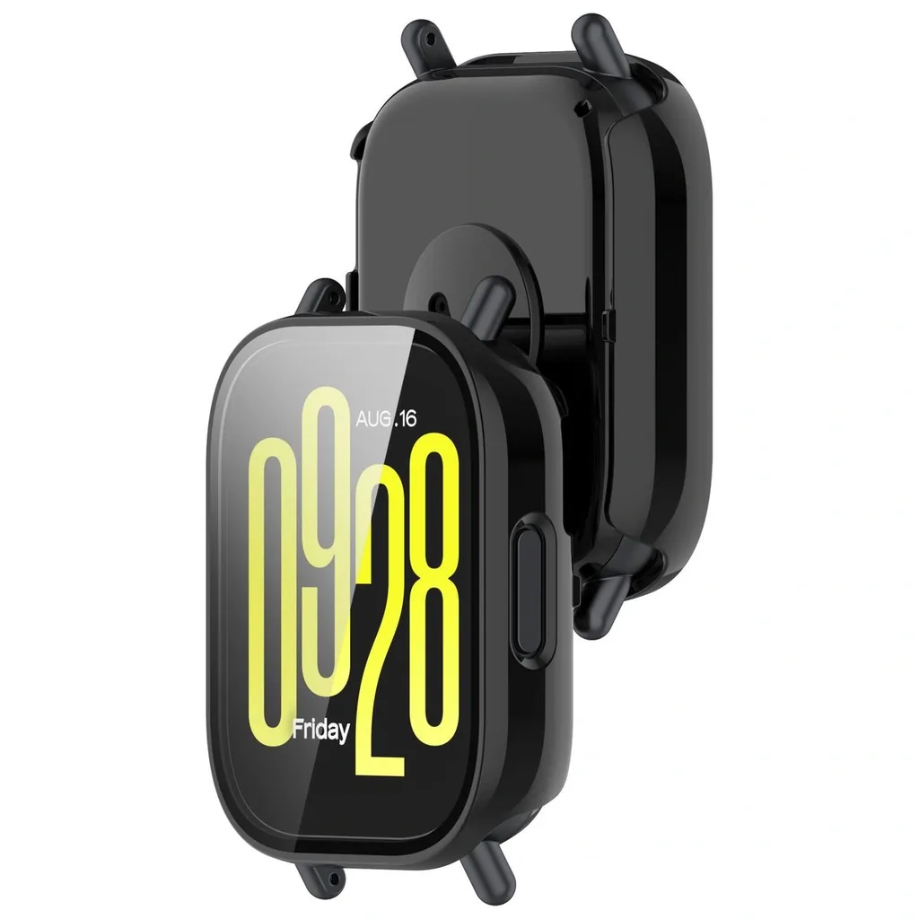 Kryt Bizon Case+Glass Watch Xiaomi Redmi Watch 5 Lite black