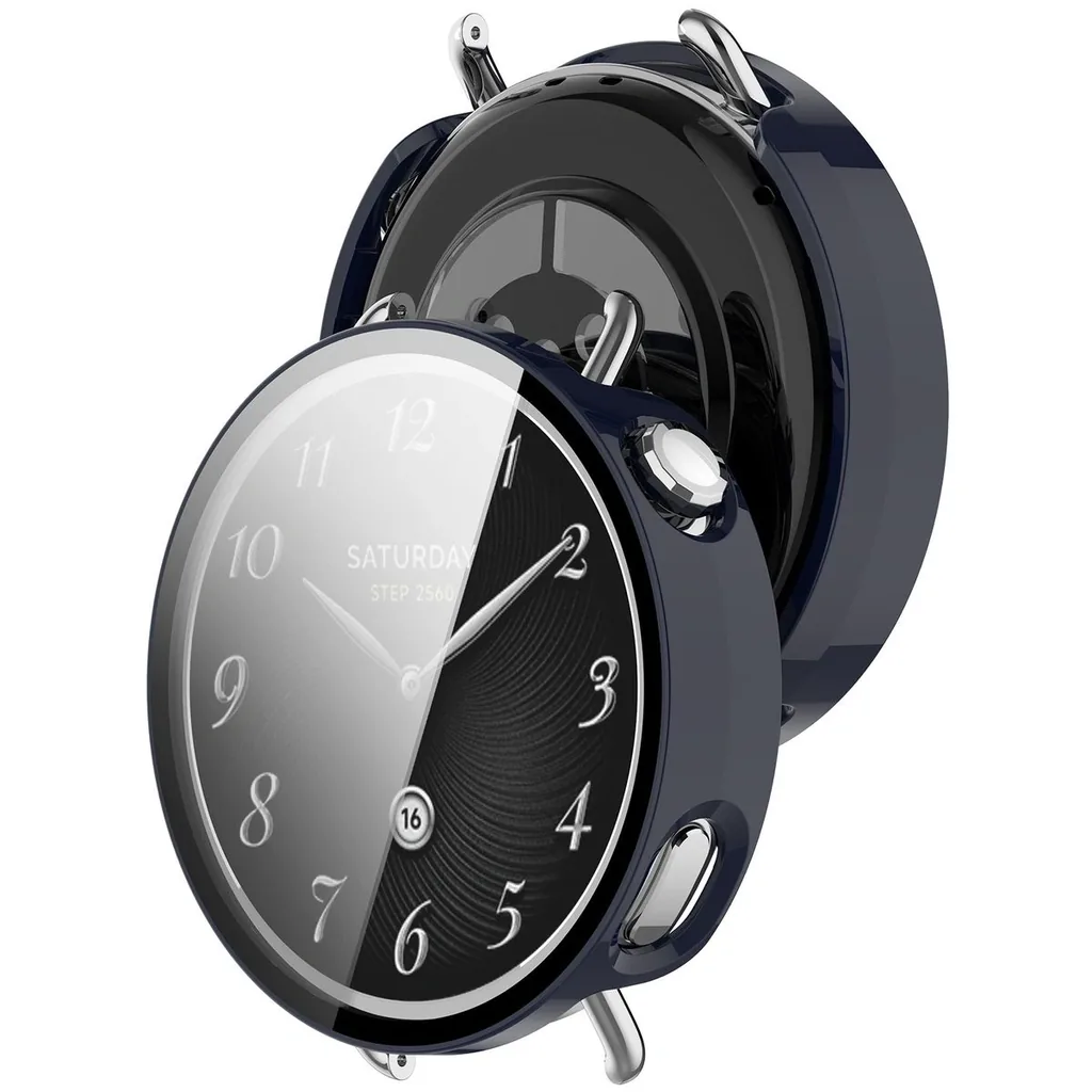 Kryt Bizon Case+Glass Watch Xiaomi Watch S4 41mm blue