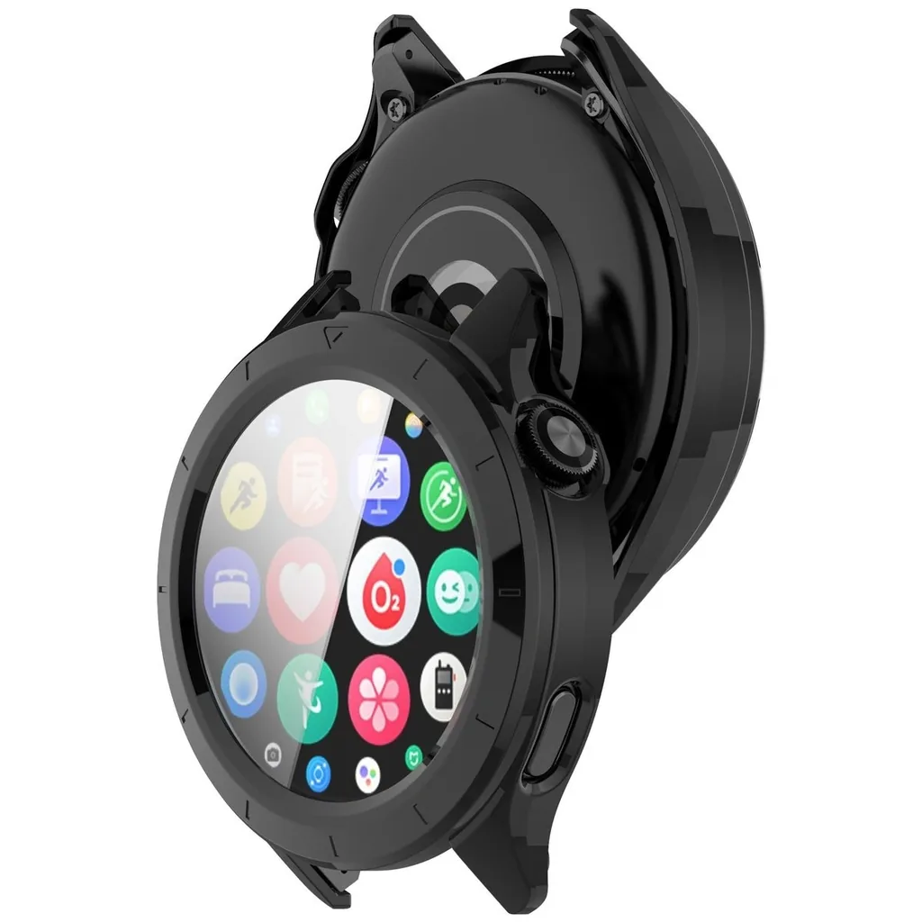 Kryt Bizon Case+Glass Watch Xiaomi Watch S4 black