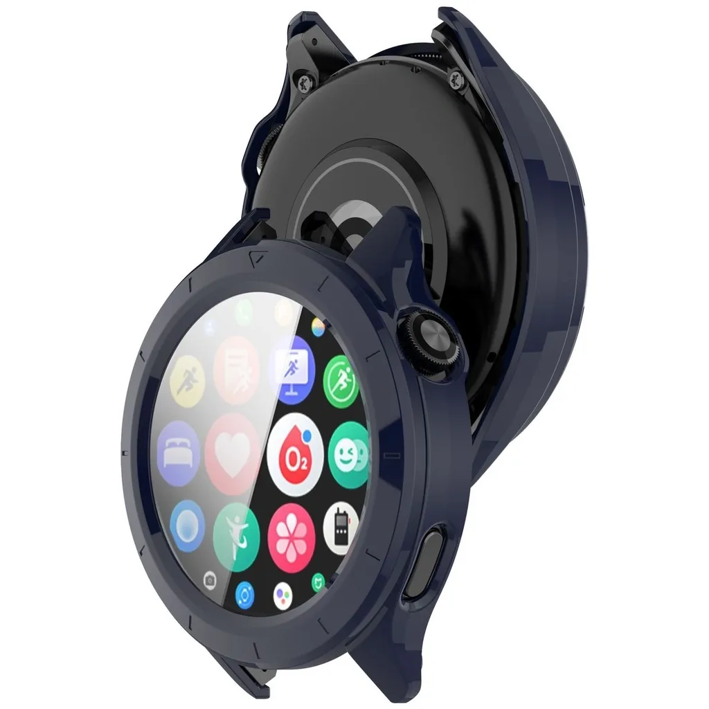 Kryt Bizon Case+Glass Watch Xiaomi Watch S4 blue