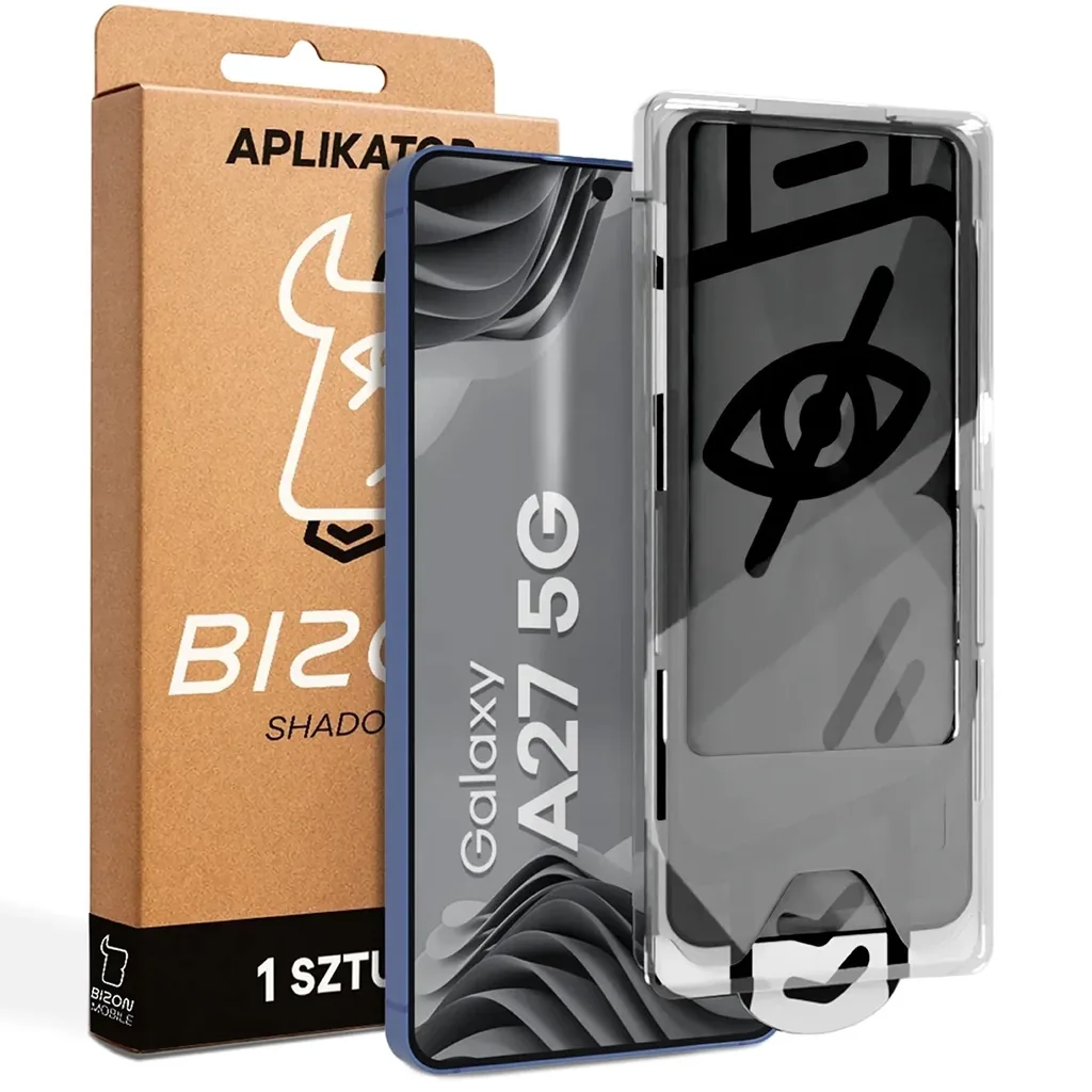 Ochranné sklo Bizon Glass Aplikator Shadow Samsung Galaxy A27 5G