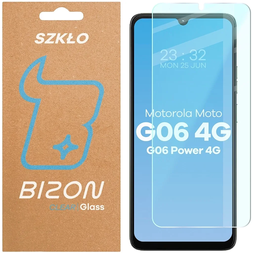 Ochranné sklo Bizon Glass Clear 2 Motorola Moto G06 4G / G06 Power 4G