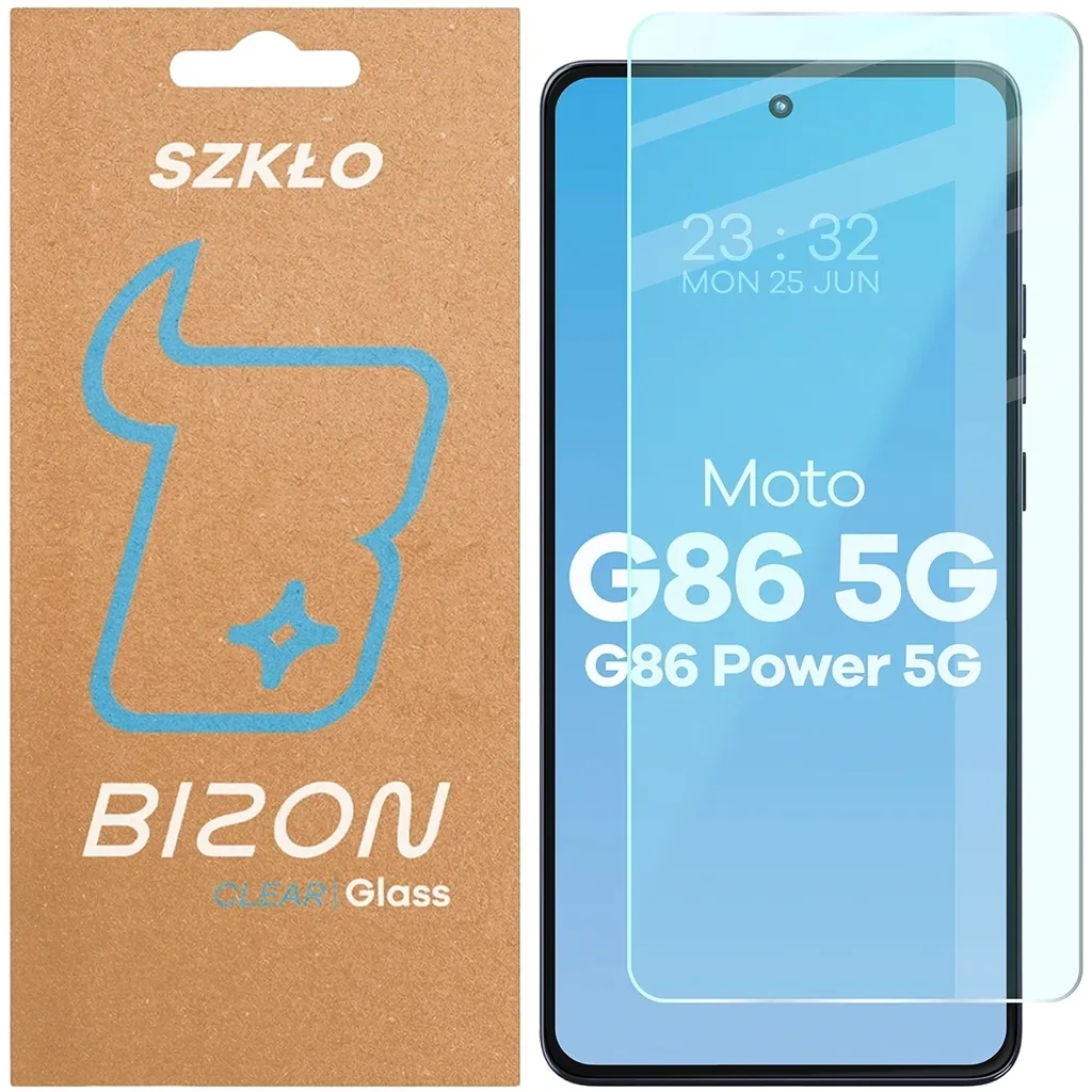 Ochranné sklo Bizon Glass Clear 2 Motorola Moto G86 5G / G86 Power 5G