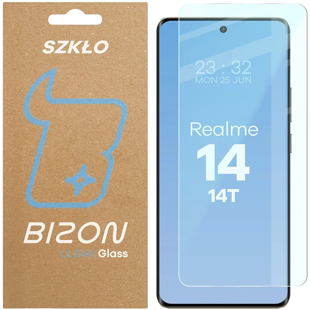Ochranné sklo Bizon Glass Clear 2 Realme 14 5G / 14T 5G