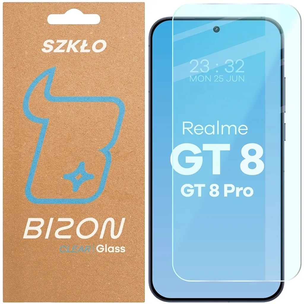 Ochranné sklo Bizon Glass Clear 2 Realme GT 8 / GT 8 Pro
