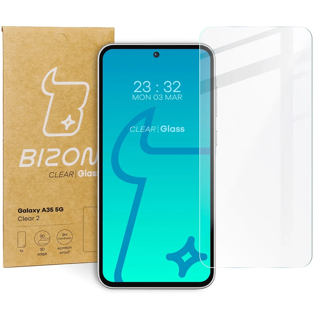 Ochranné sklo Bizon Glass Clear 2 Samsung Galaxy A35 5G