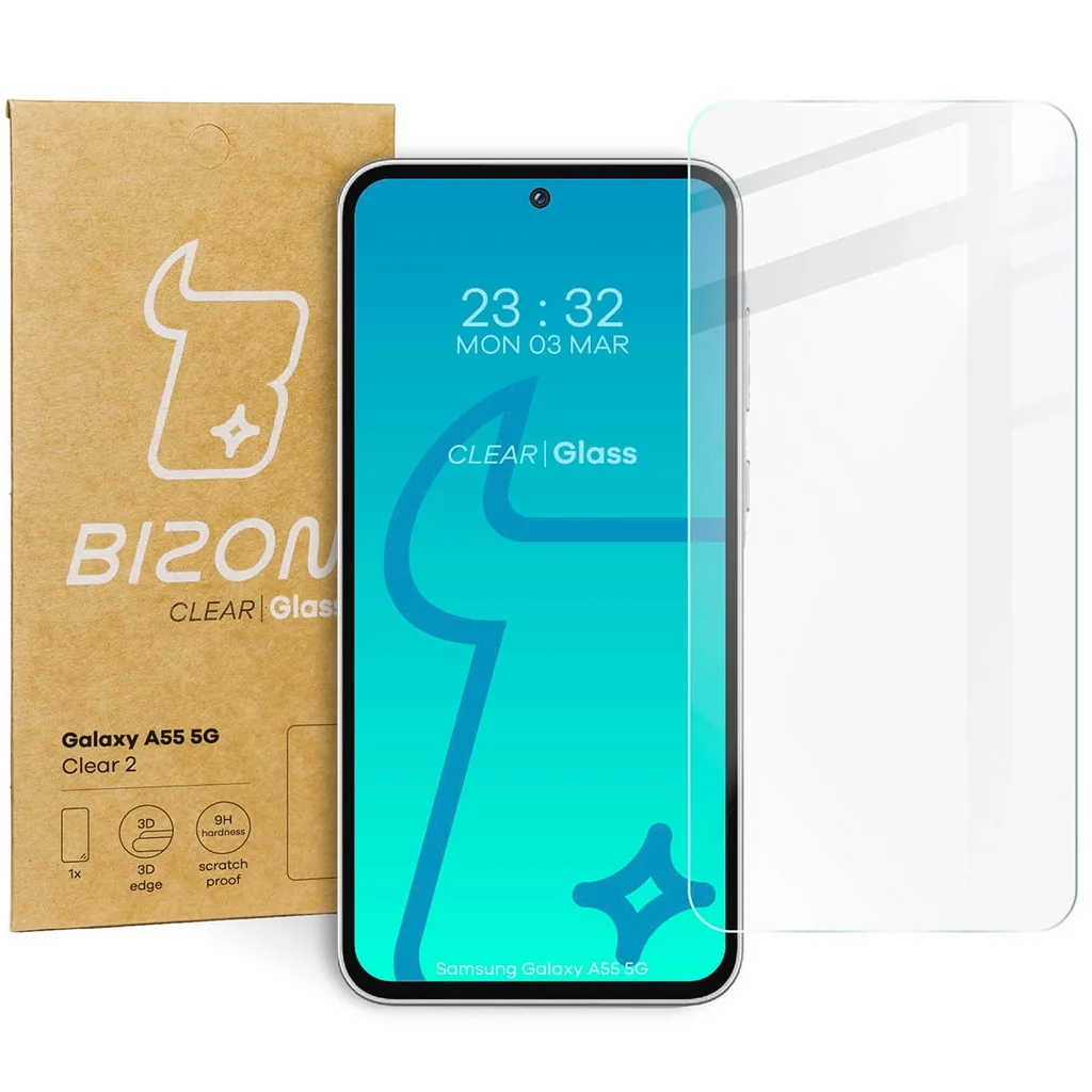 Ochranné sklo Bizon Glass Clear 2 Samsung Galaxy A55 5G