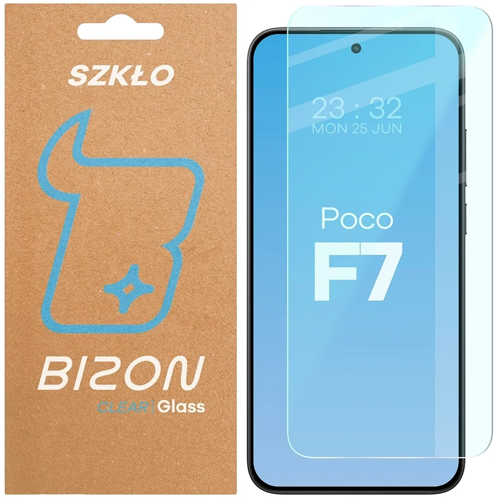 Ochranné sklo Bizon Glass Clear 2 Xiaomi POCO F7