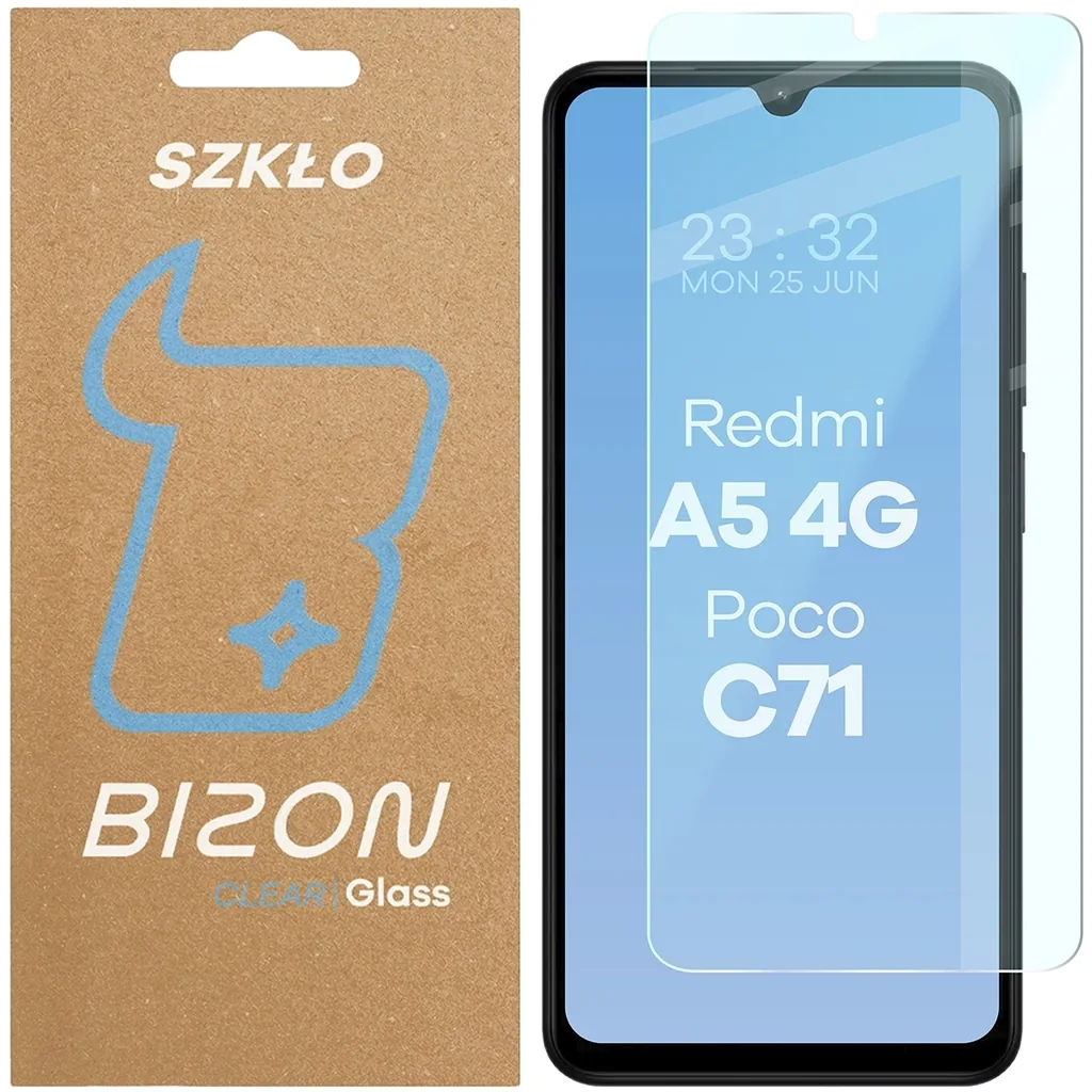 Ochranné sklo Bizon Glass Clear 2 Xiaomi Redmi A5 4G / Poco C71
