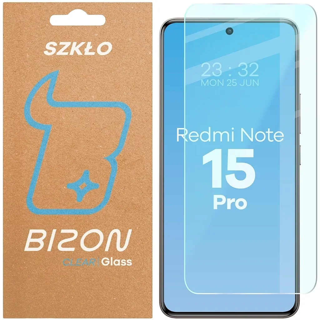 Ochranné sklo Bizon Glass Clear 2 Xiaomi Redmi Note 15 Pro 4G
