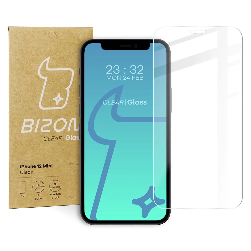 Ochranné sklo Bizon Glass Clear Apple iPhone 12 Mini