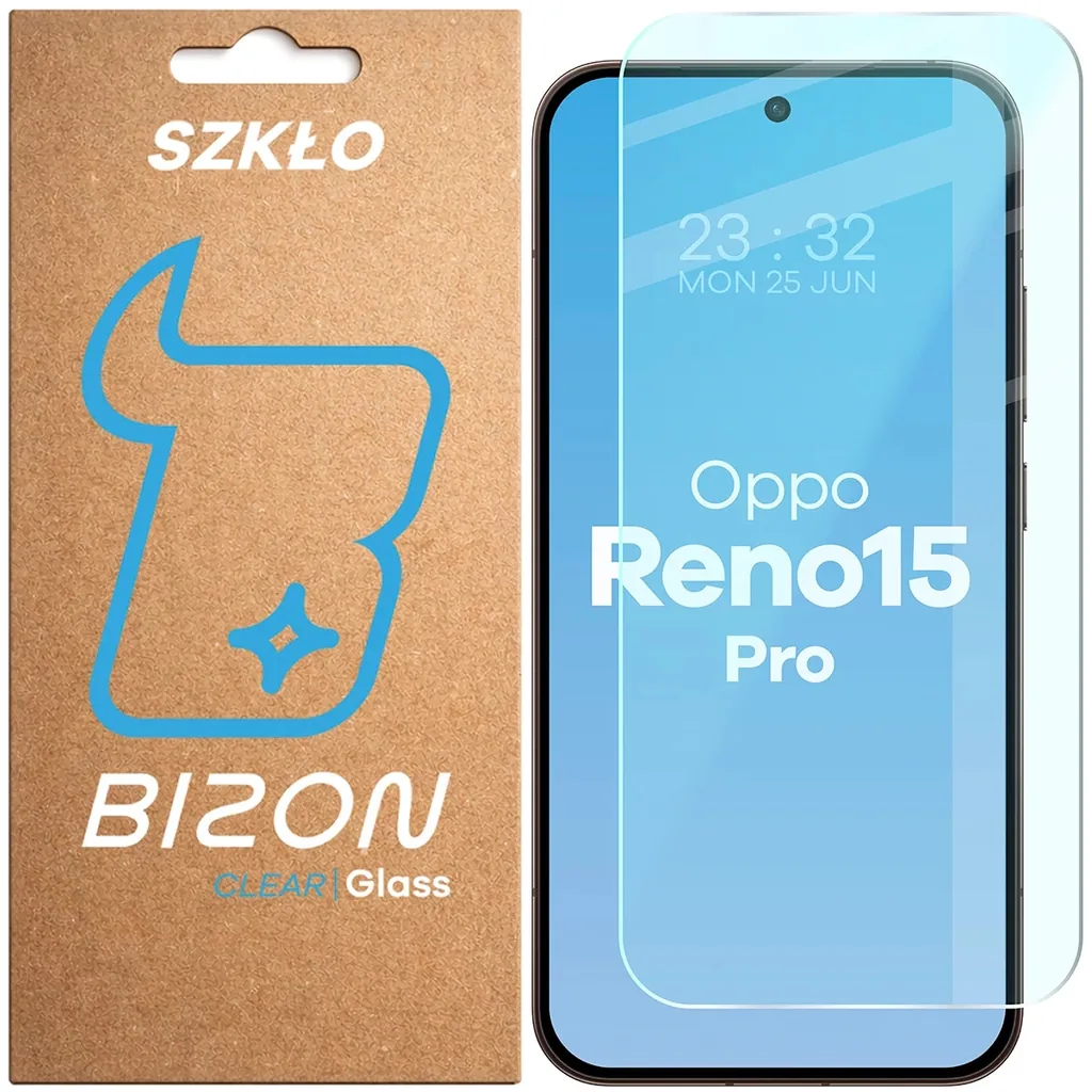 Ochranné sklo Bizon Glass Clear Oppo Reno 15 Pro
