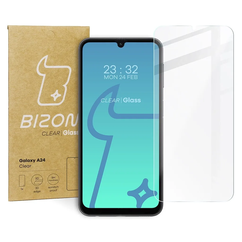 Ochranné sklo Bizon Glass Clear Samsung Galaxy A24 4G