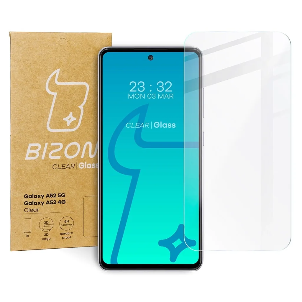 Ochranné sklo Bizon Glass Clear Samsung Galaxy A52s / A52 5G / A52 4G