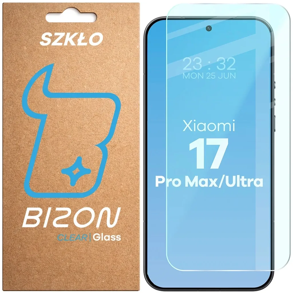 Ochranné sklo Bizon Glass Clear Xiaomi 17 Ultra / 17 Pro Max