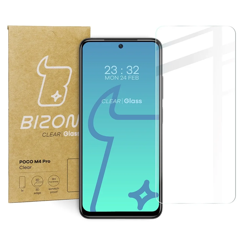 Ochranné sklo Bizon Glass Clear Xiaomi Poco M4 Pro