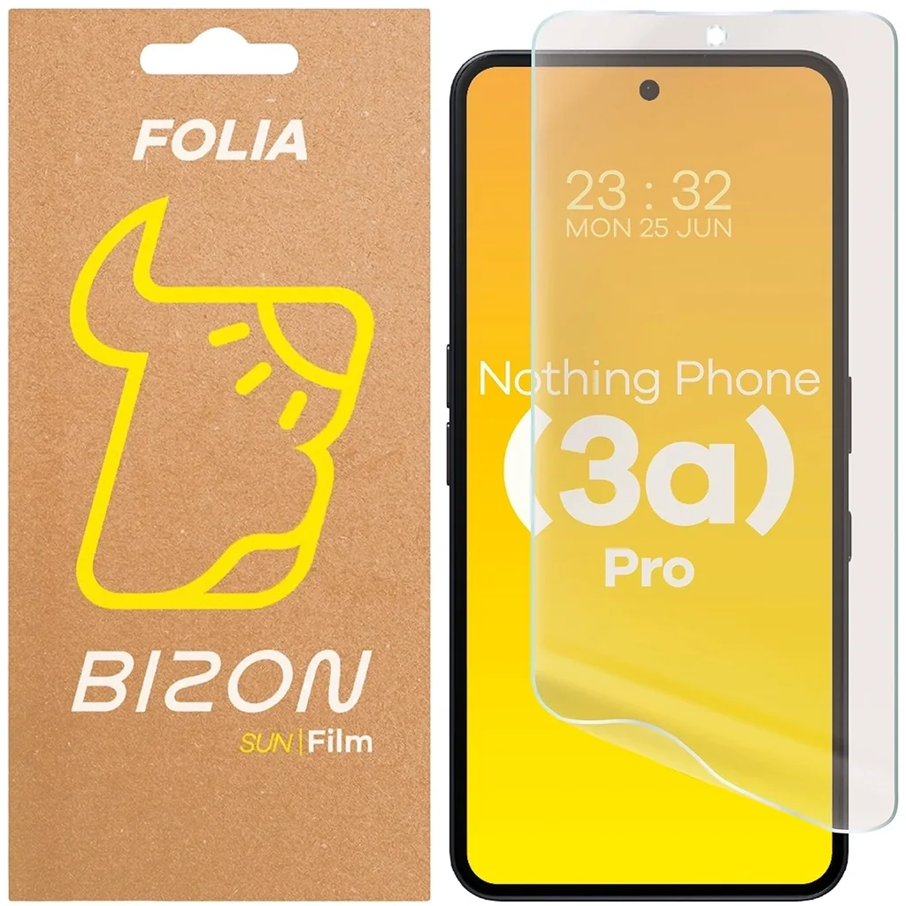 Ochranné sklo Bizon Glass Film Sun Nothing Phone (3a) Pro