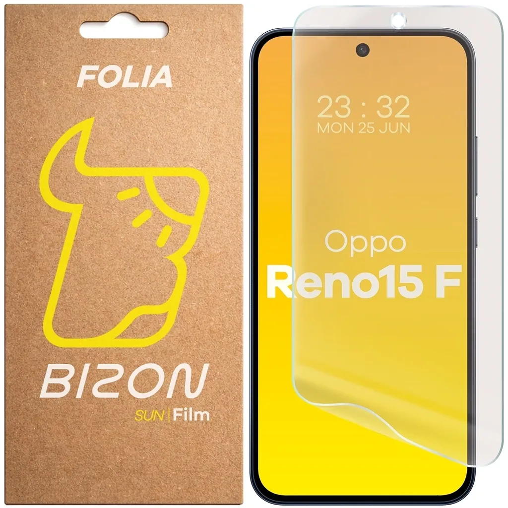 Ochranné sklo Bizon Glass Film Sun Oppo Reno 15 F
