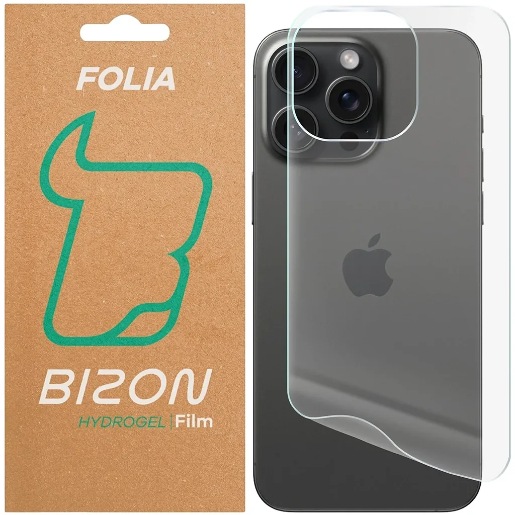 Ochranné sklo Bizon Glass Hydrogel Apple iPhone 15 Pro Max