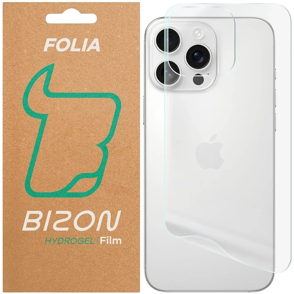 Ochranné sklo Bizon Glass Hydrogel Apple iPhone 16 Pro Max
