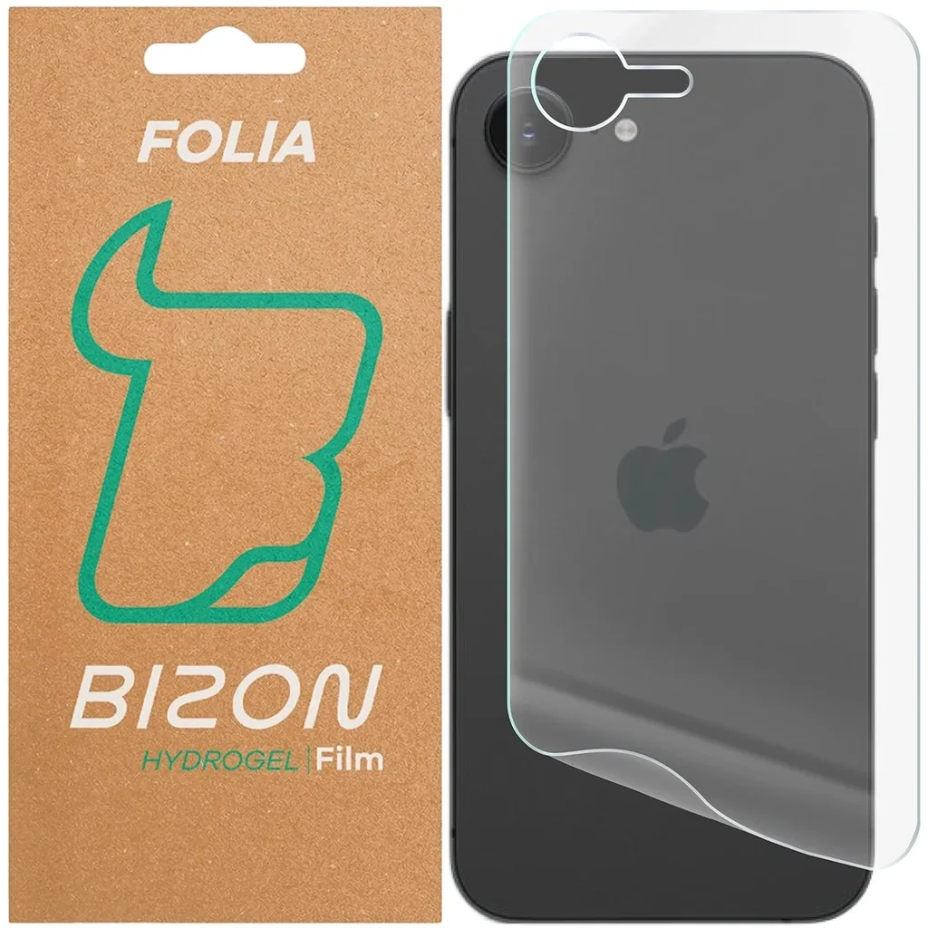 Ochranné sklo Bizon Glass Hydrogel Apple iPhone 17e / 16e