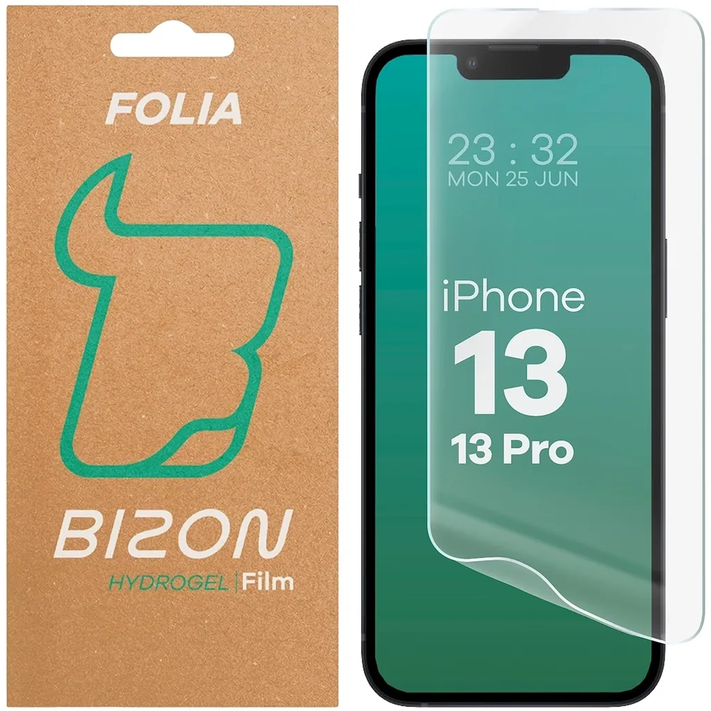 Ochranné sklo Bizon Glass Hydrogel Front Apple iPhone 13 / 13 Pro