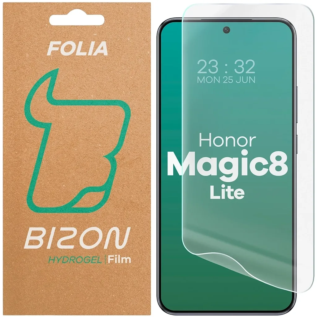 Ochranné sklo Bizon Glass Hydrogel Front Honor Magic8 Lite