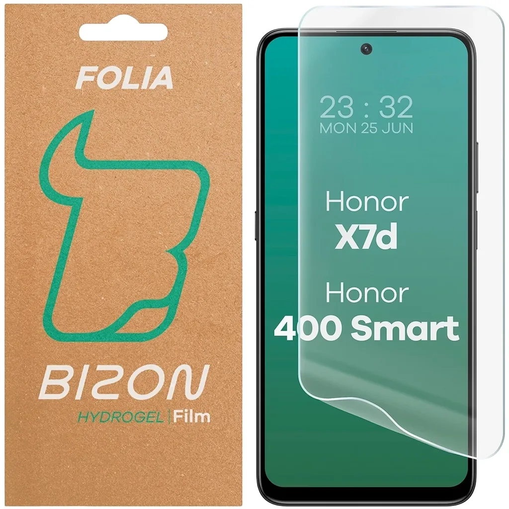 Ochranné sklo Bizon Glass Hydrogel Front Honor X7d / Honor 400 Smart