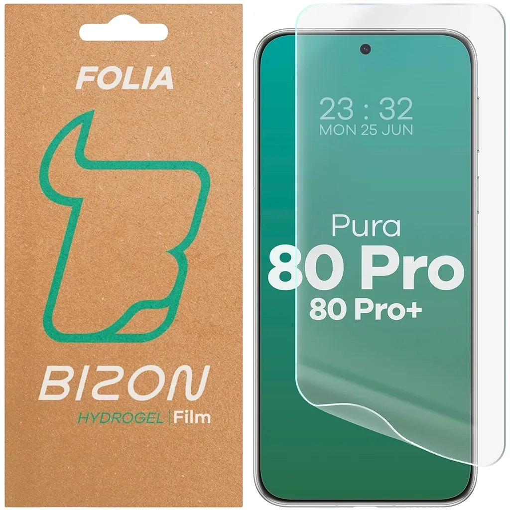 Ochranné sklo Bizon Glass Hydrogel Front Huawei Pura 80 Pro / Pro Plus