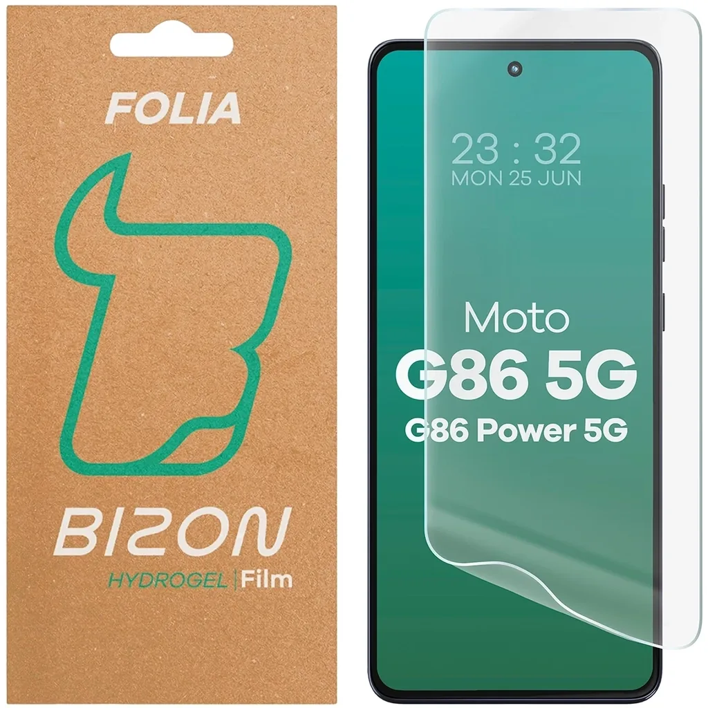 Ochranné sklo Bizon Glass Hydrogel Front Motorola Moto G86 5G / G86 Power 5G