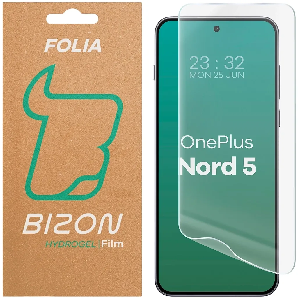 Ochranné sklo Bizon Glass Hydrogel Front OnePlus Nord 5