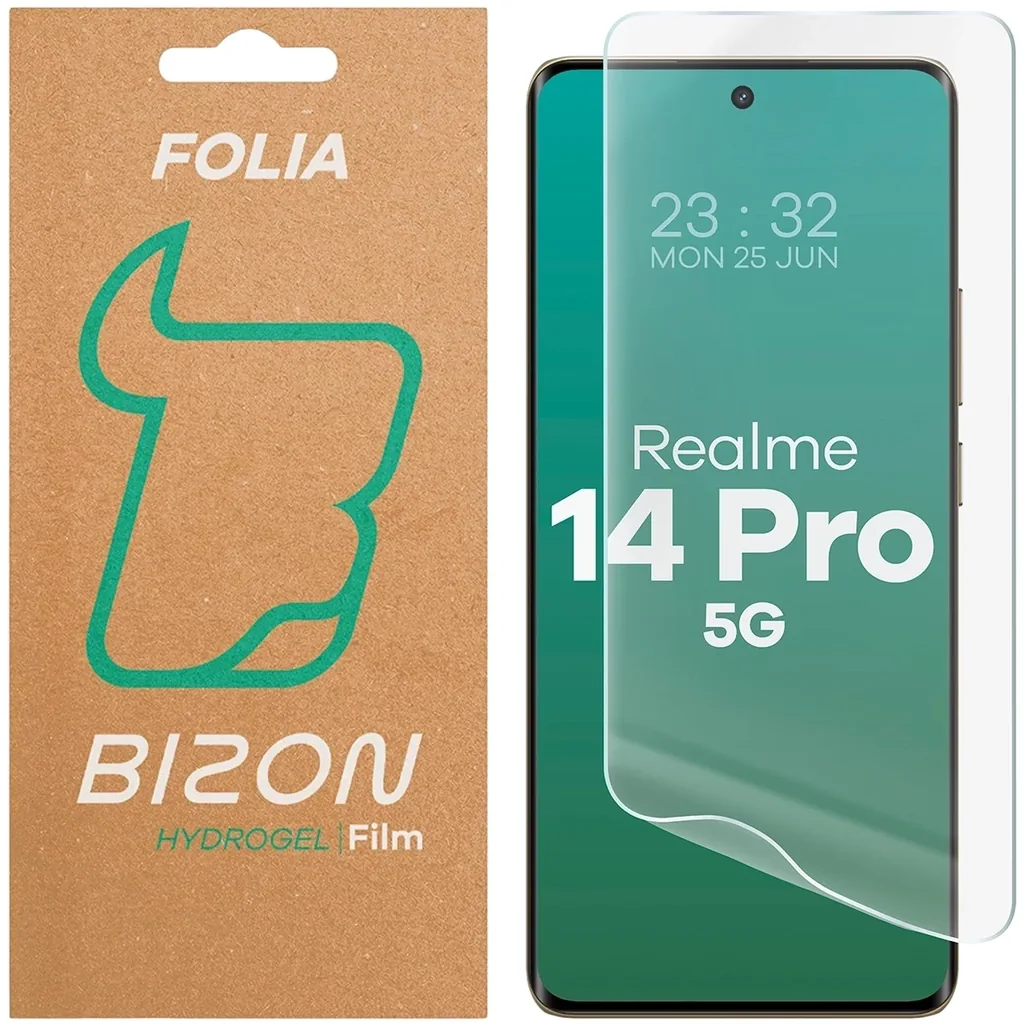 Ochranné sklo Bizon Glass Hydrogel Front Realme 14 Pro 5G
