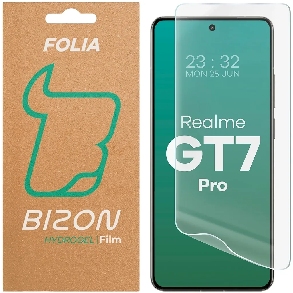 Ochranné sklo Bizon Glass Hydrogel Front Realme GT 7 Pro