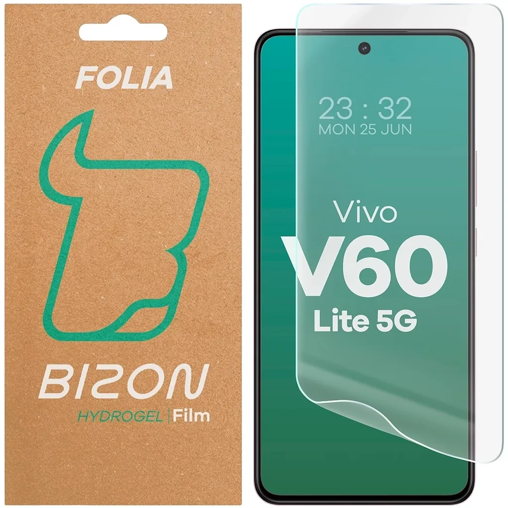Ochranné sklo Bizon Glass Hydrogel Front Vivo V60 Lite 5G