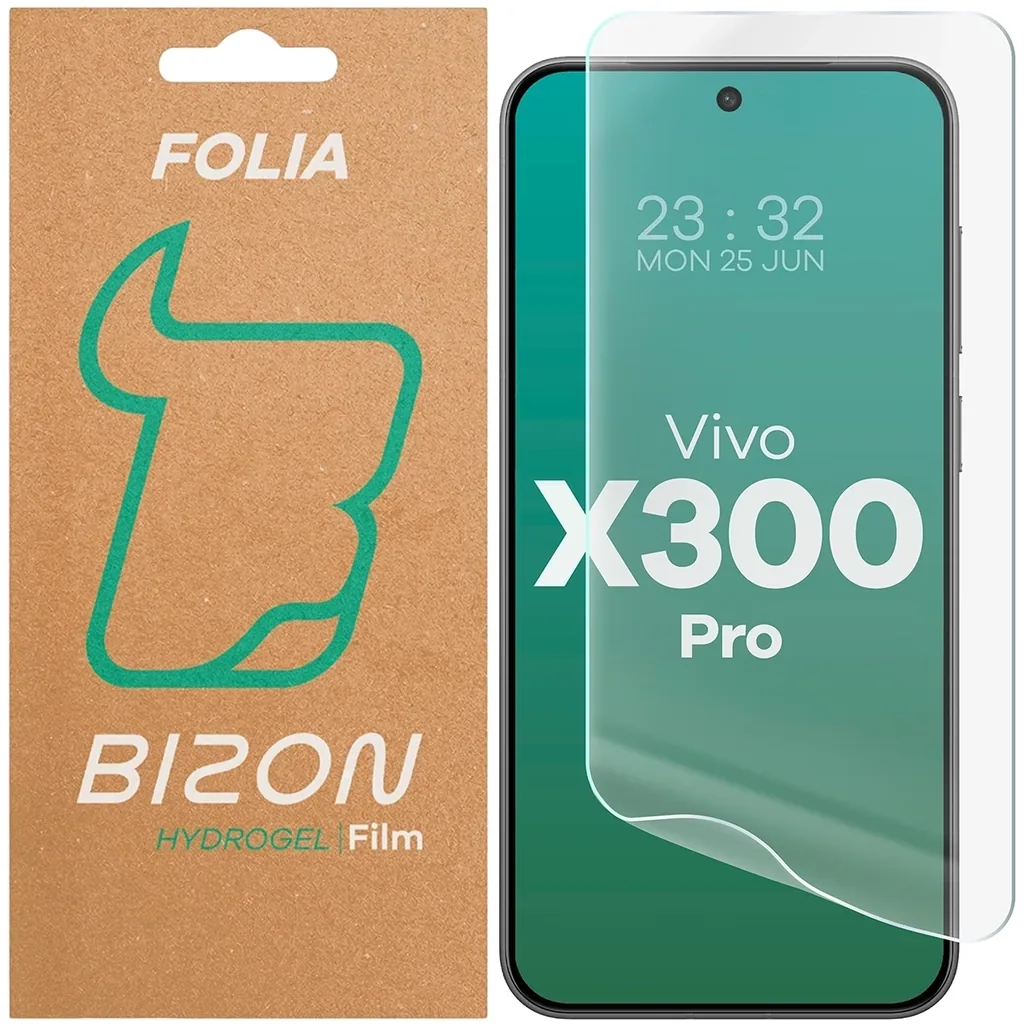 Ochranné sklo Bizon Glass Hydrogel Front Vivo X300 Pro