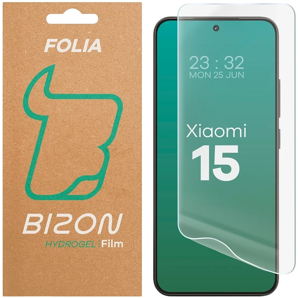 Ochranné sklo Bizon Glass Hydrogel Front Xiaomi 15