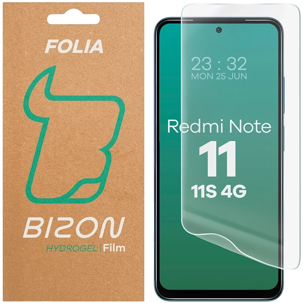 Ochranné sklo Bizon Glass Hydrogel Front Xiaomi Redmi Note 11 / 11S 4G