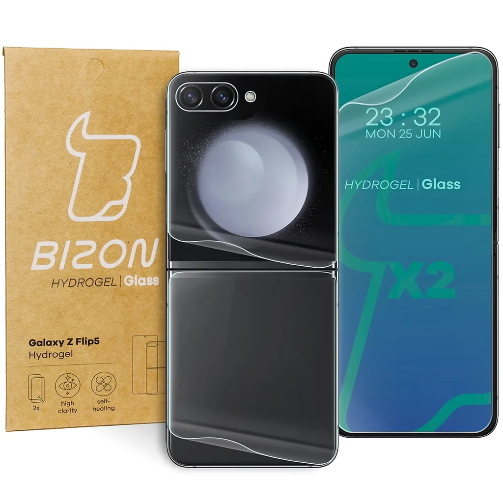 Ochranné sklo Bizon Glass Hydrogel Samsung Galaxy Z Flip5
