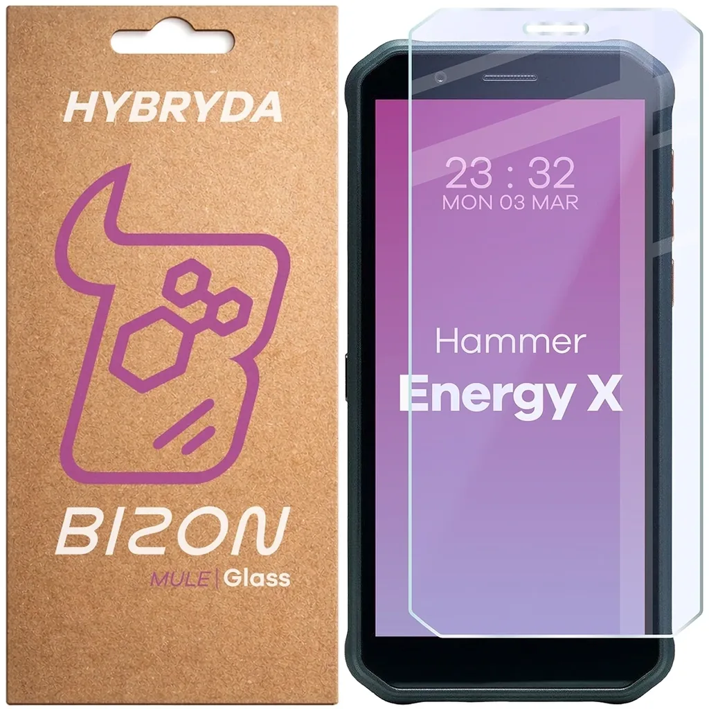 Ochranné sklo Bizon Glass Mule HAMMER Energy X