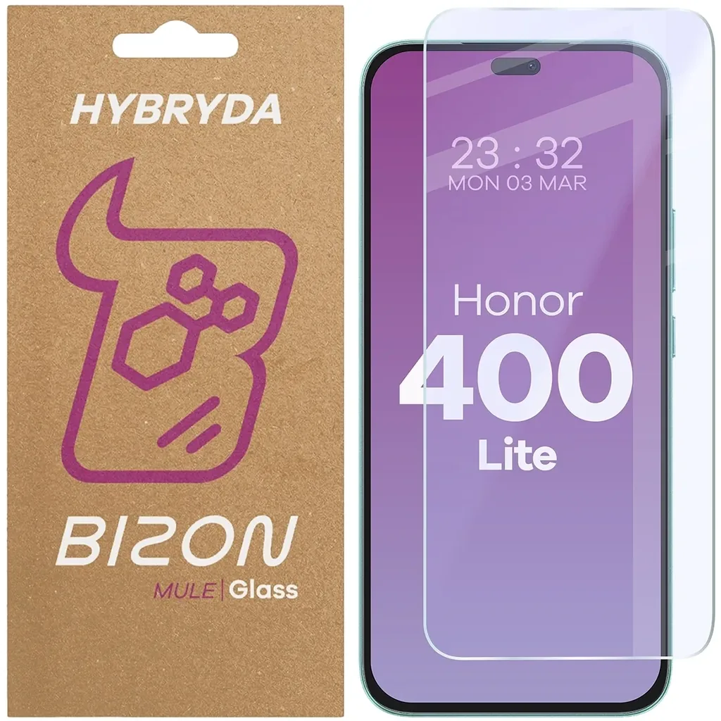Ochranné sklo Bizon Glass Mule Honor 400 Lite