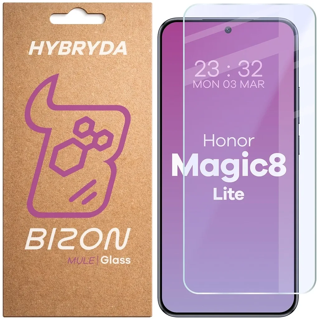 Ochranné sklo Bizon Glass Mule Honor Magic8 Lite