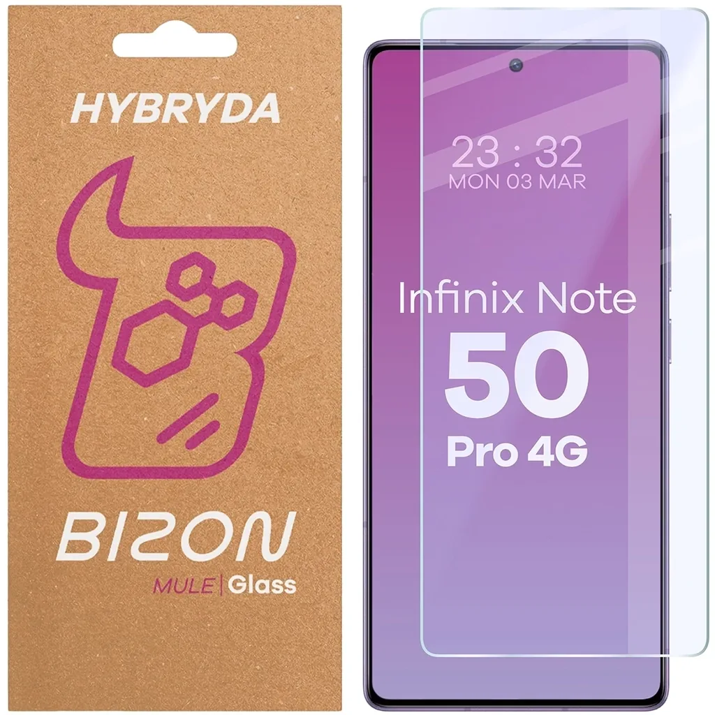 Ochranné sklo Bizon Glass Mule Infinix Note 50 Pro 4G