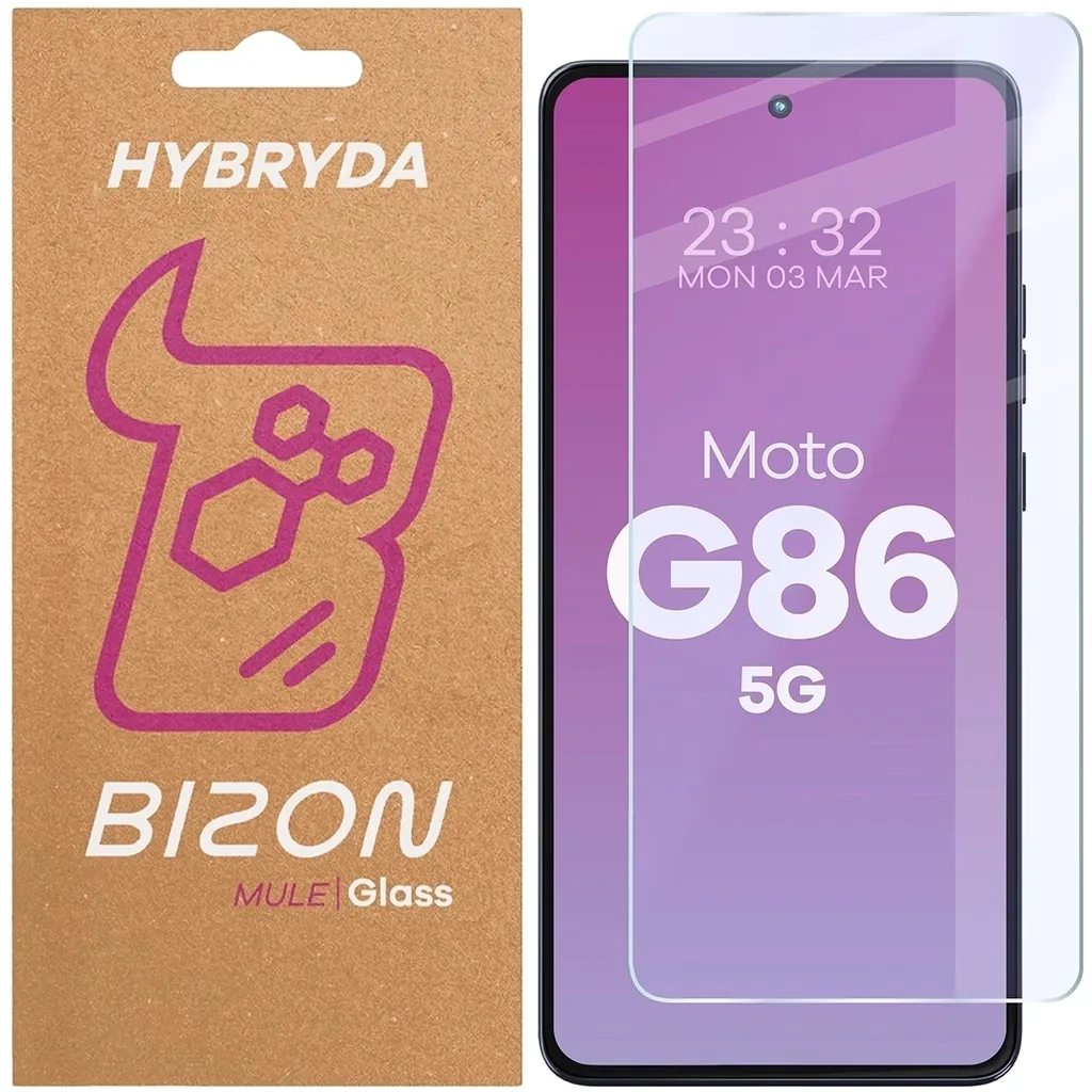 Ochranné sklo Bizon Glass Mule Motorola Moto G86 5G