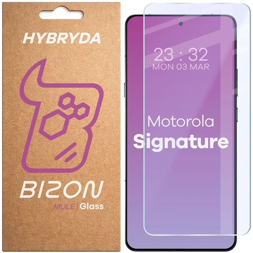 Ochranné sklo Bizon Glass Mule Motorola Signature
