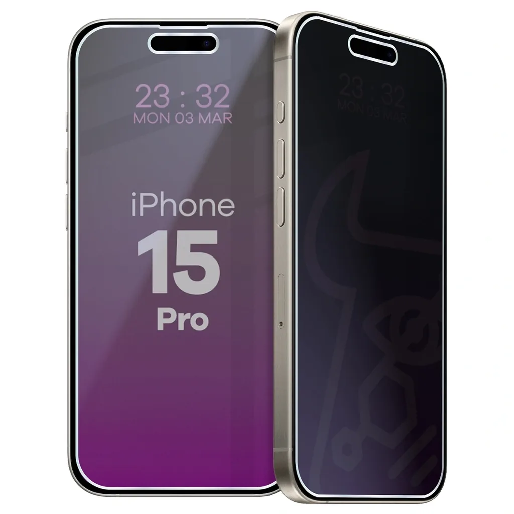 Ochranné sklo Bizon Glass Mule Shadow Apple iPhone 15 Pro matte