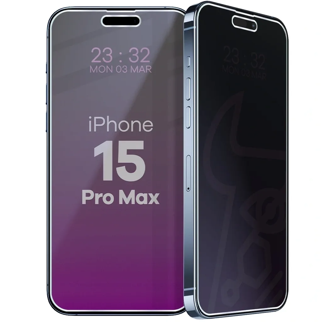 Ochranné sklo Bizon Glass Mule Shadow Apple iPhone 15 Pro Max matte